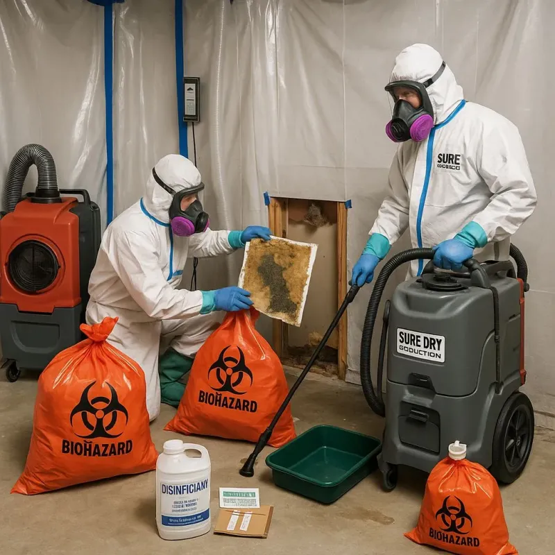 Contaminated Water Handling Protocols process in Saranac, MI
